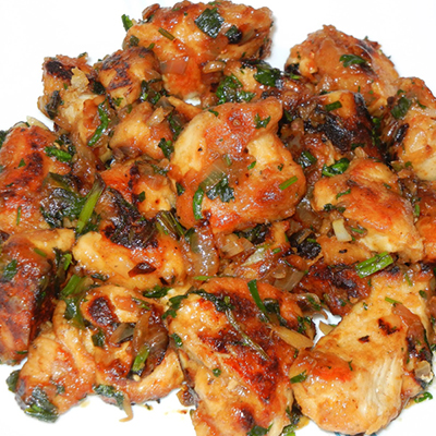 "Ginger Chicken (Green Bawarchi Restaurant) - Click here to View more details about this Product